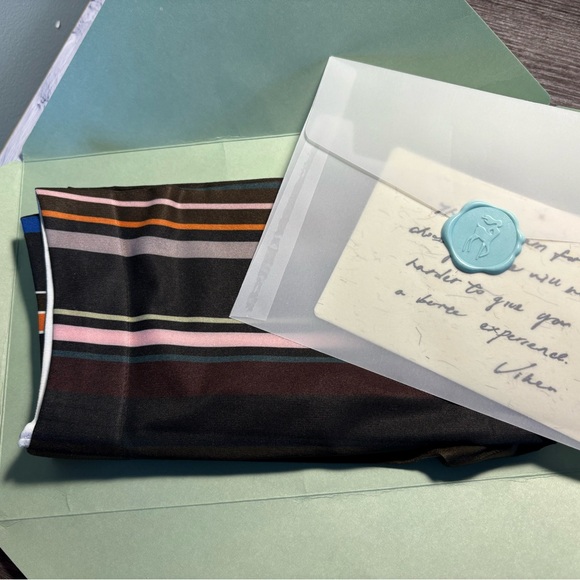 Striped Tights with Multicolor Design - Picture 8 of 10